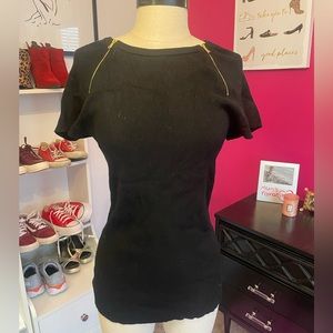 Zipper detail sweater